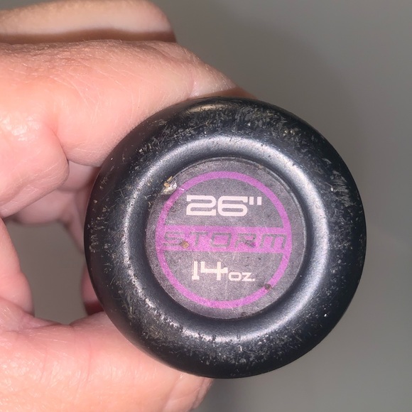 Rawlings Storm Tee Ball Alloy Baseball Bat -12 Size (26” - 14 Oz) USA Baseball - Picture 8 of 9